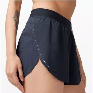 Lululemon Find Your Pace Short 3” lined sized 10